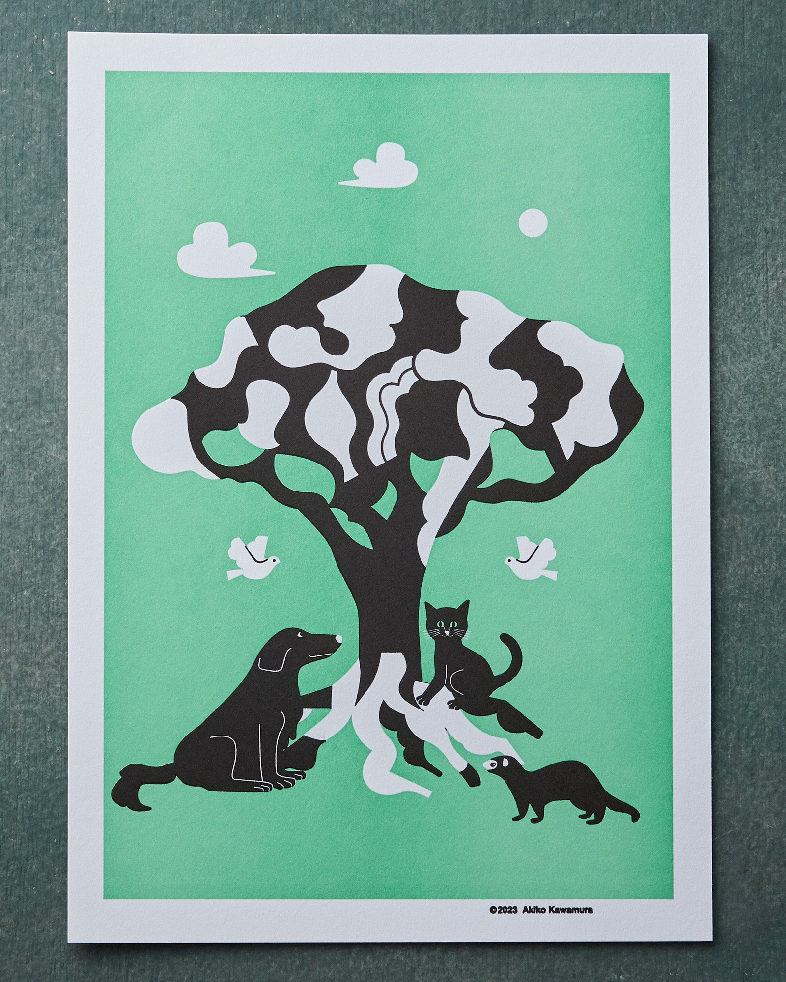 Tree & His Friends / Card L