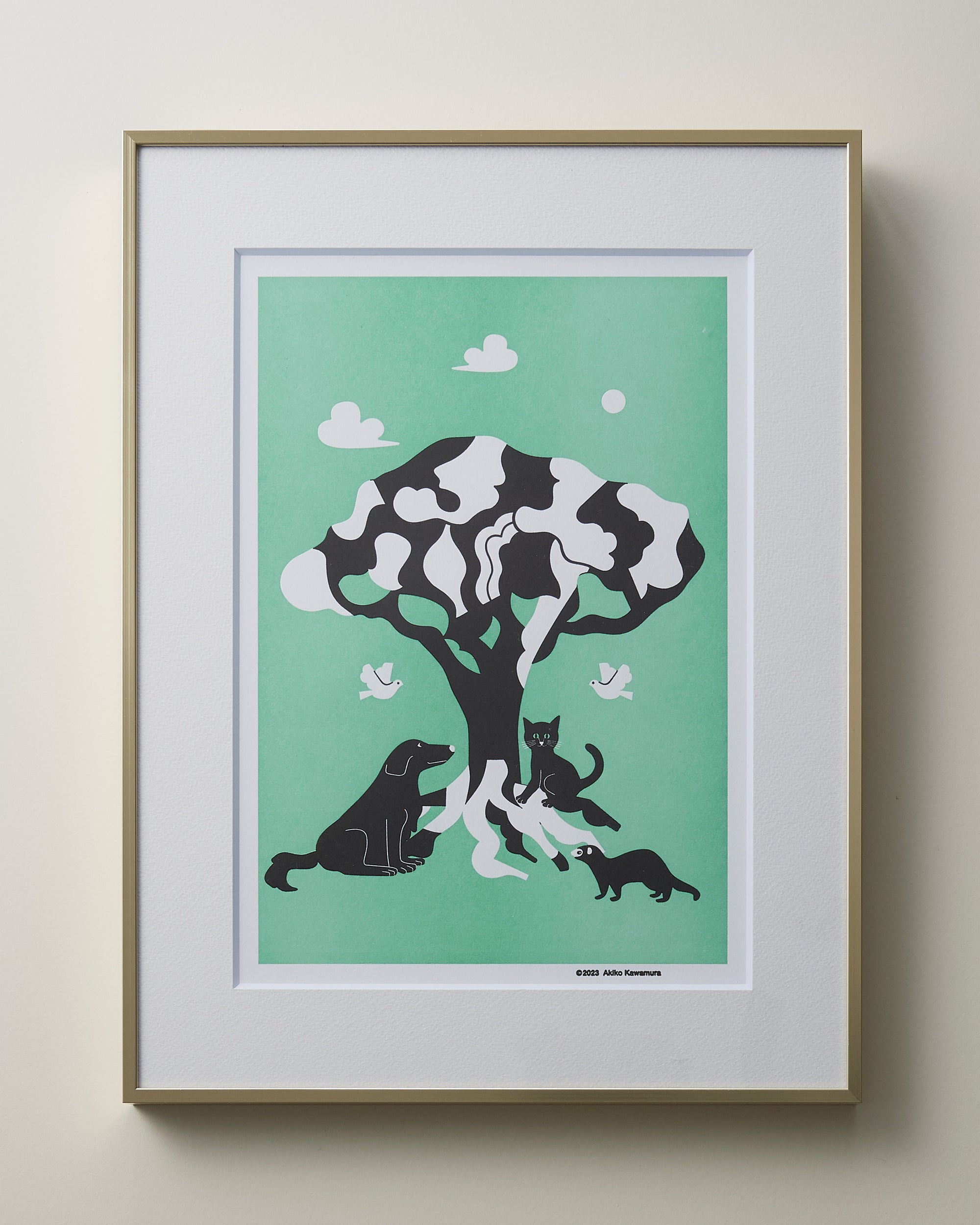 Tree & His Friends / Card L